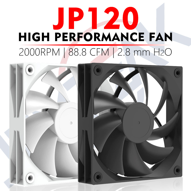 JUMPEAK JP120 120mm 팬 2000RPM  - Pc Gaming Liquid 리뷰 및 가격