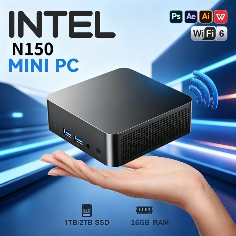 인텔 코어 N150 미니 휴대용 PC 컴퓨터 16GB  - Pc Gaming Intel 리뷰 및 가격